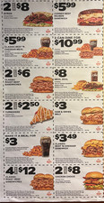 Lot of 15 ARBY'S Coupons (exp. 3/31/26) ARBYS