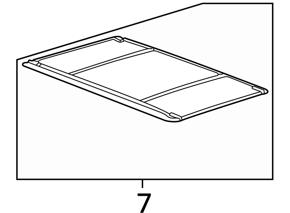 SE ADAPTA A PARASOL SATURN VUE 2002-2007 ASM SUN RF 22709126 - NUEVO OEM 22709126 Foto 3 de 3