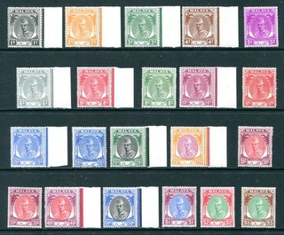 1951/55 Malaya Kelantan Definitive sets Stamps Unmounted Mint MNH U/M