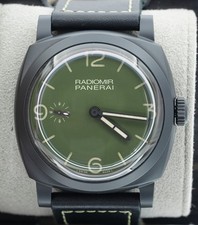 Panerai Radiomir 1940 3 Days Ceramic Military Green 48mm BOXES/PAPERS! 3