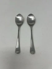 Robert Welch CAESNA RADFORD BRIGHT Stainless 2 Teaspoons 18/10 Flatware