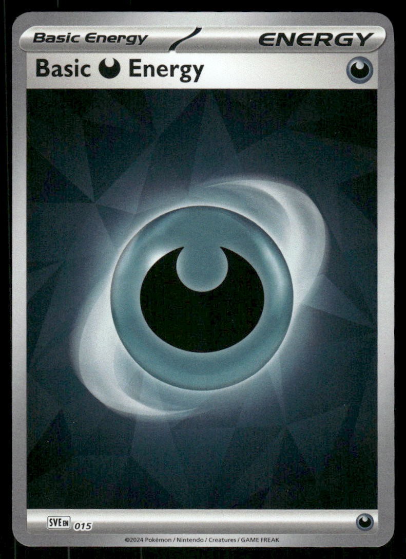 Basic Darkness Energy 015 - Scarlet & Violet Energies - Holo NM