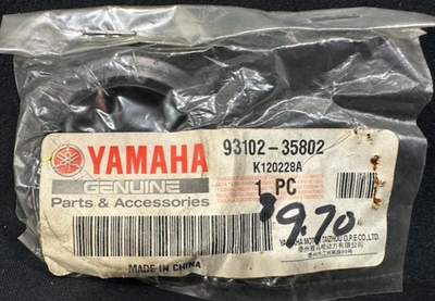 #ad New Yamaha 93102 35802 00 Oil Seal Genuine OEM Replacement Part $17.95