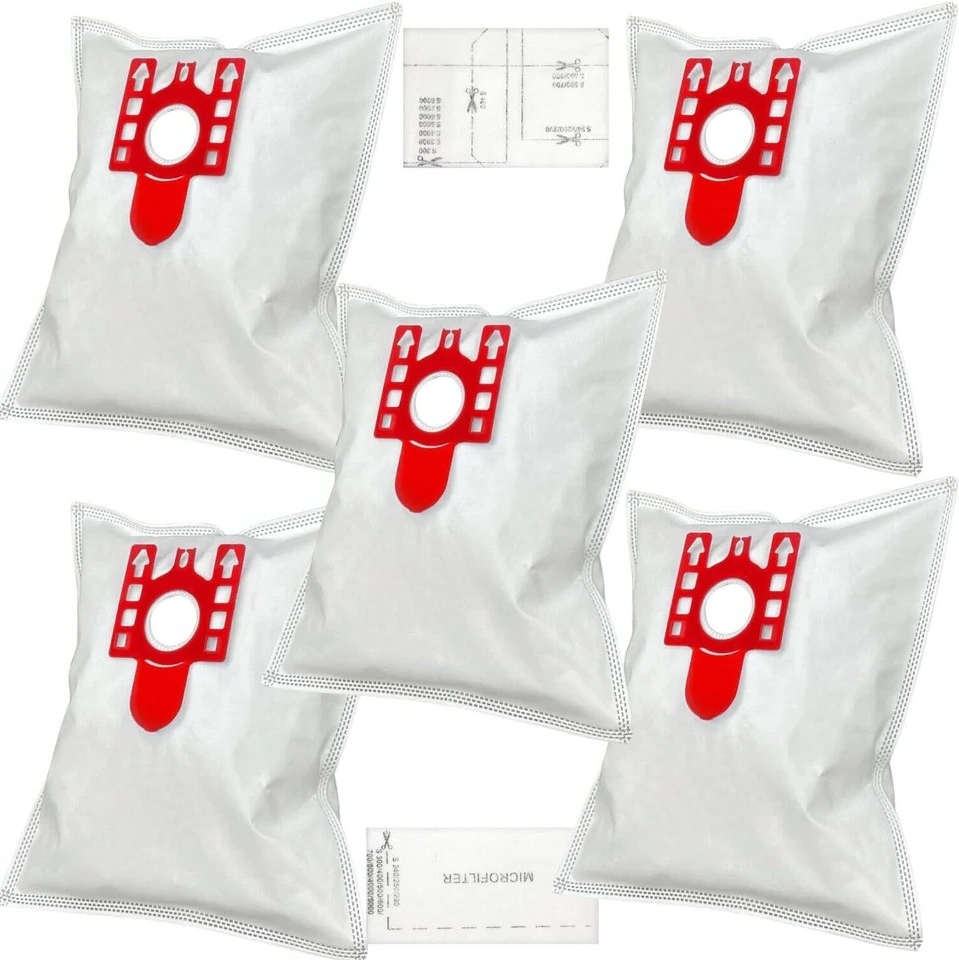 5x Hoover Dust Bags & Filters Set For Miele C1 C2 Complete FJM Models