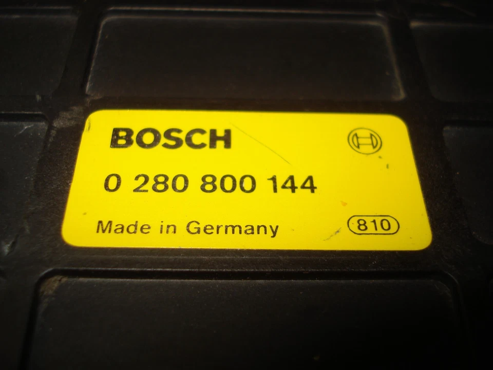 Unidad de control Ferrari Testarossa 512 M TR motor 125134 Bosch 0280800144 Unit OEM Foto 2 de 4