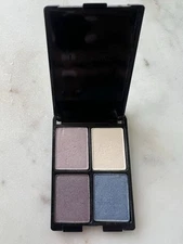 Lancome Maquiriche Powder Eye Shadow Waterfalls + Petal Pink Blue Silver White