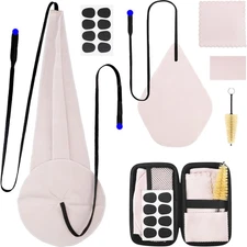 Saxophone Cleaning Kits with Case for Sax and Clarinet Flute Trumpet Instruments