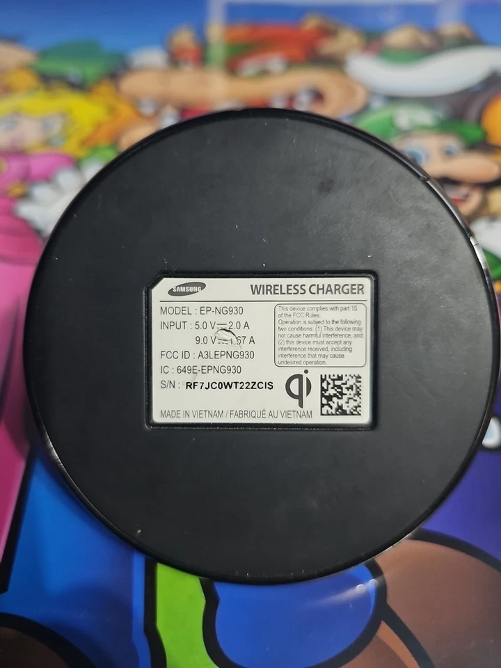 Soporte de carga inalámbrico Samsung EPNG930 - negro Foto 3 de 3