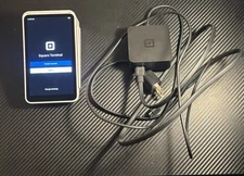 Square Credit Card Terminal SPD2-01 w/ Thermal Paper & Power Cord !