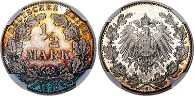 Silver 1915 Year German Empire Coins (1871-1918) for sale | eBay