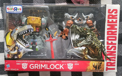Transformers Age Extinction Grimlock Evolution Non Mint Box  TRU