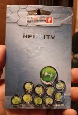 Micro Art Studio Infinity Tokens Hacking 01 P00113 NEW SEALED Corvus Belli
