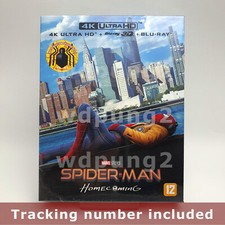 Spider-Man Homecoming 4K UHD + BLU-RAY 2D & 3D WeET Steelbook Full Slip Type A2