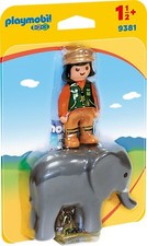 Playmobil 9381 Tierpflegerin mit Elefant NEUHEIT 2018 OVP,