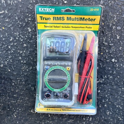 Extech Instruments 22-816 True Multimeter Complete New Old Stock