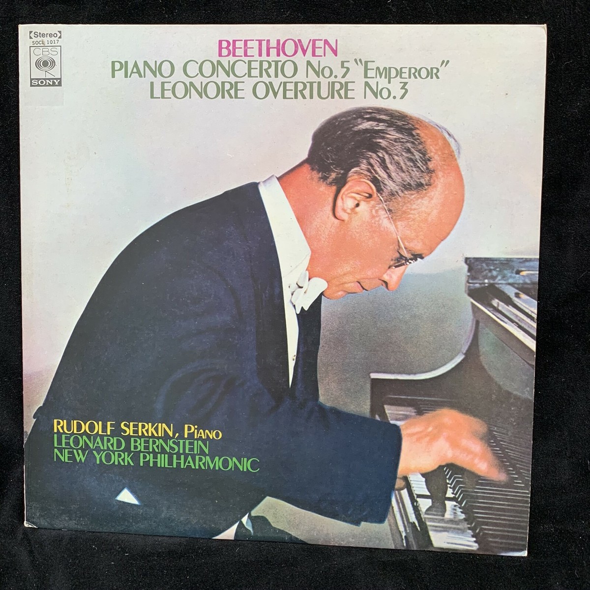 11CD Rudolf Serkin Rudolf Serkin Plays Beethoven Concertos Sony Classical Japan 紙ジャケ 未開封 /00300 BEETHOVEN Piano Concerto #5 - RUDOLF SERKIN, BERNSTEIN - CBS