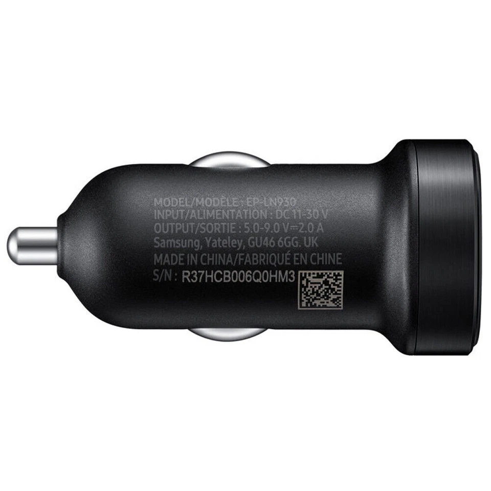 Original Samsung Galaxy S8 S8 Plus S9 Note 9 8 Adaptive Fast OEM USB Car Charger - Image 4 of 4