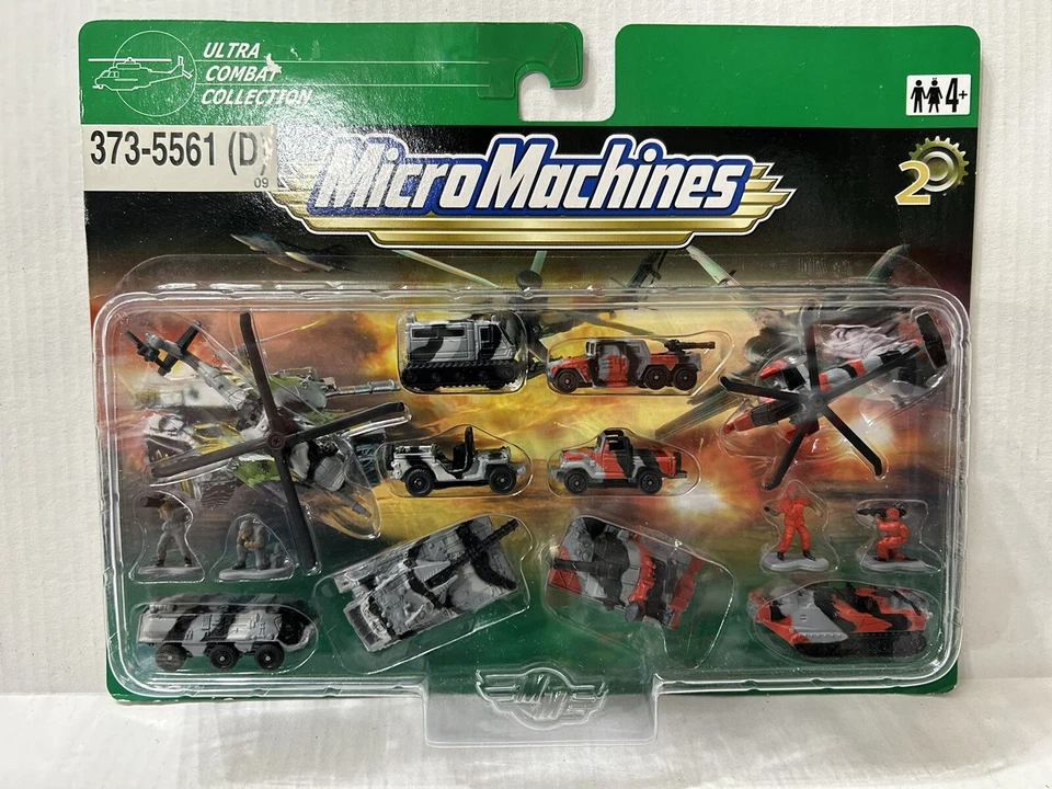 Micro Machines Military Ultra Combat Collection #2 Set- 10 Vehicles, 4 Figurines - Image 3 of 4