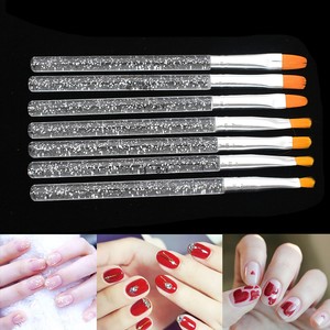 US-7Pcs-Acrylic-Nail-Art-Pen-Tips-UV-Builder-Gel-Painting-Brush-Manicure-Set-Hot
