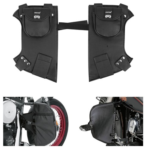 Chauffe-jambes Soft Lowers Pour Harley Touring/Road Glide - Noir - Neuf Sous Emballage