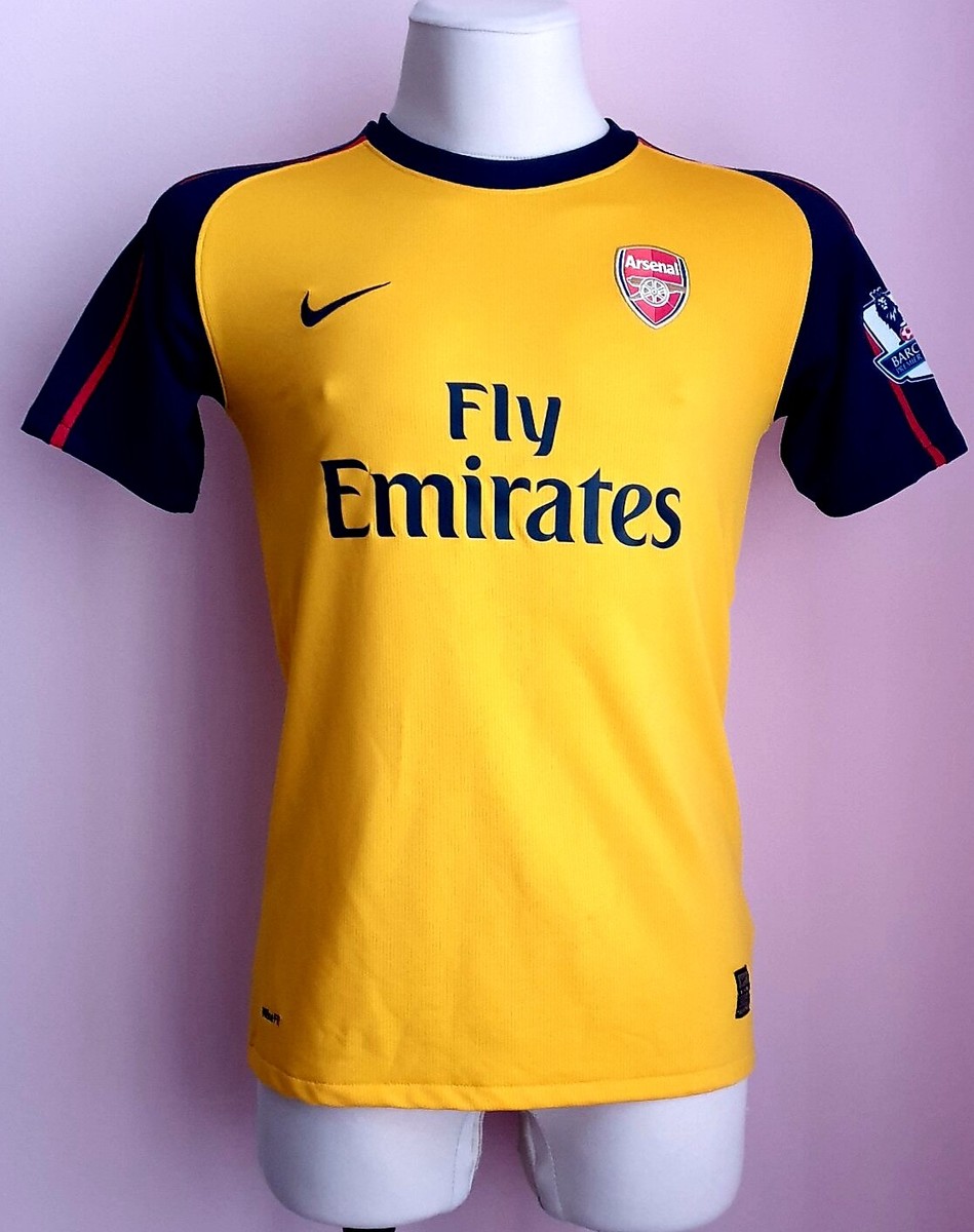 Arsenal 2008 - 2009 Away football shirt size kids XL | eBay