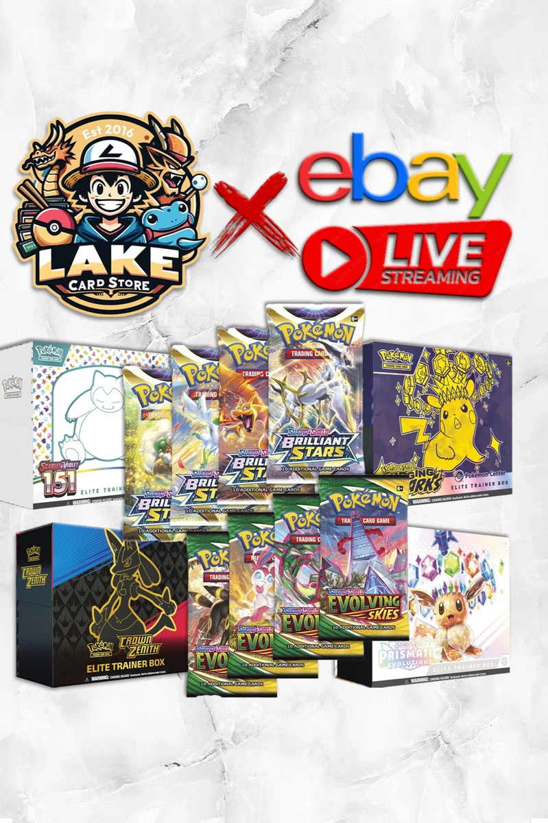 Evolving Skies, Brilliant Stars & ETBs - Rip or Ship - 99p Auctions
