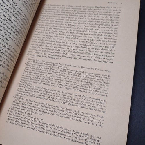 Die Wandlung des deutschen Kommunismus, Hermann Weber -German Paperback 1969 - Picture 11 of 16