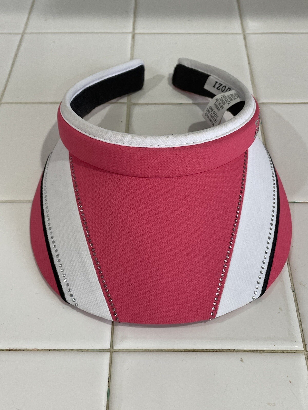 Vintage IZOD Visor Ladies Golf One Size Fits All eBay