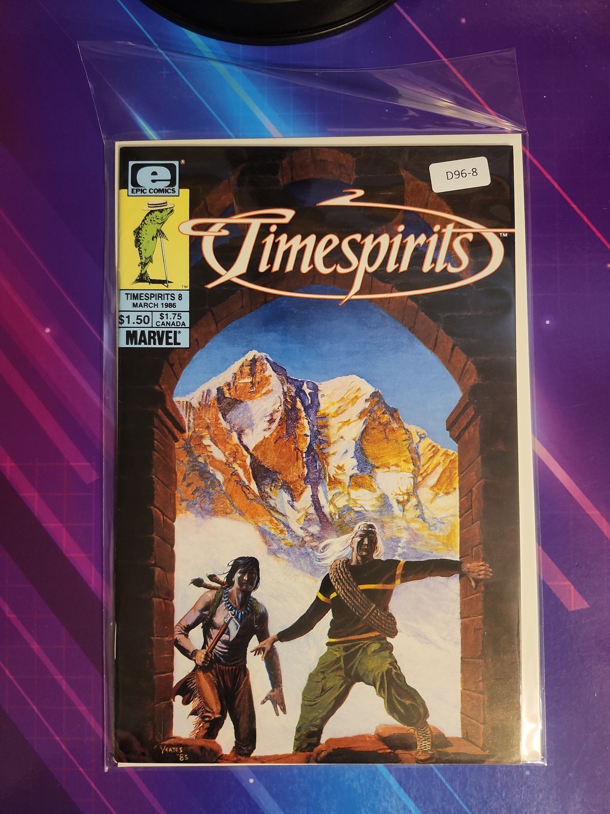 TIMESPIRITS #8 8.0 EPIC COMIC BOOK D96-8 | eBay