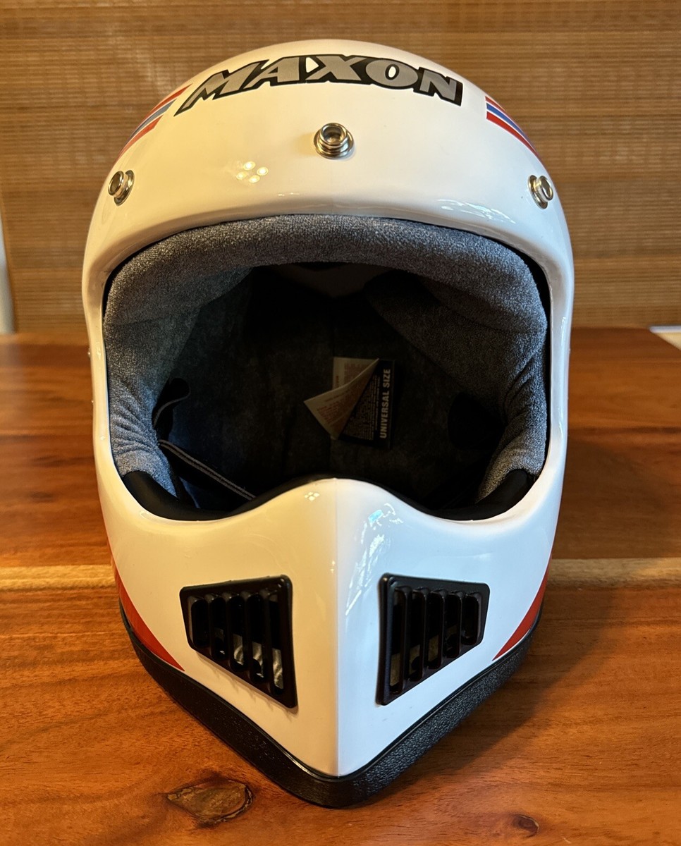 Vintage Maxon Motocross Helmet | eBay