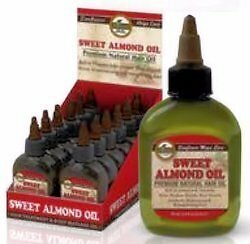 Difeel Premium Natural Hair Care Oil Sweet Almond Oil 2 5oz 2pk