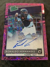 2020 Panini Optic Ronaldo Hernandez Rated Prospect Pink Velocity Prizm Auto Sox