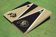 University of Colorado Alternating Triangle Cornhole Boards