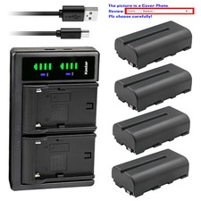 Kastar Battery LTD2 Charger for Neewer Advanced 660 Dimmable BiColor Video Light