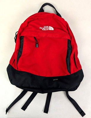 THE NORTH FACE Vtg Inyo Red Black Backpack Adjustable Shoulder Straps