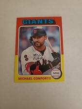 2024 Topps Heritage - #376 Michael Conforto San Francisco Giants 