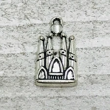 Dangle Charm Pendant Castle Princess for DIY Bracelets Earrings Necklace