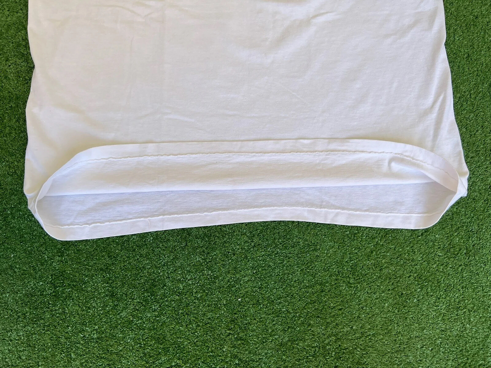 Vintage Shearson Lehman Brothers XL Muscle Shirt White Gem