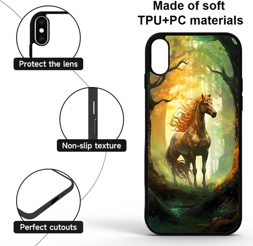 horse playfully frolick Hard Case For Google Motorola Moto Apple iPhone - Picture 23 of 25