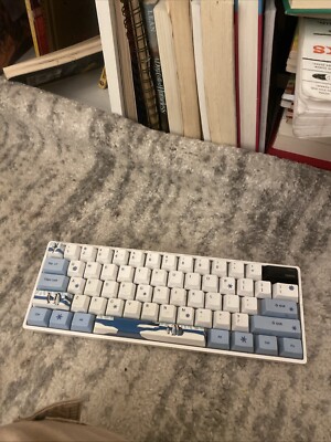 SkyLoong SK61S 61 RGB Mechanical Keyboard Blue and white Winter Penguin