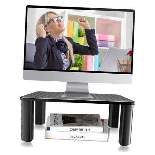 Monitor Stand Riser,Laptop Stand Riser for Desk, Adjustable Laptop 1 pack-image