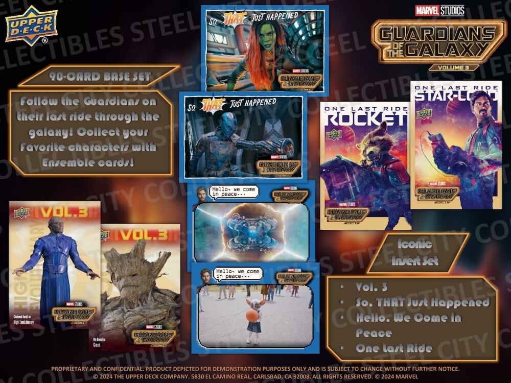 2024 Upper Deck Marvel Guardians of the Galaxy Volume 3 Hobby Box