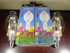 Lot Of 2 Plantmax Px-ms1000 Greenhouse Metal Halide Lamp Bulbs 1000 Watt