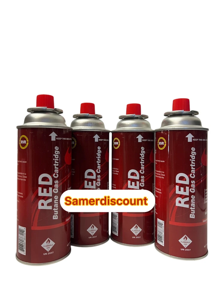 Бутановые топливные канистры для портативных походных печей, газовые (БРЕНД ВАРЬИРУЕТСЯ - Изображение 2 из 2