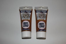 Gold Body Paint Lot of 2 Bottles by Create Out Loud Brand New