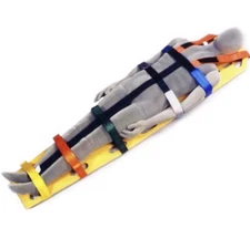 Morrison Medical 1280 Color Coded Immobilization Stretcher Strap System EMS +Bag