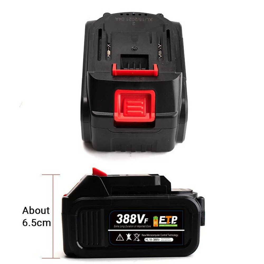Batteria Ricaricabile 21V 928VF 388VF Plus 30000mAh 20000mAh Con Display Di Alimentazione A LED Per Batteria Per Elettroutensili 18V Spina UE - Foto 7