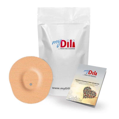 Pflaster Tape Overpatch für Dexcom G7 Sensor DiaTape Classic myDili Diabetes