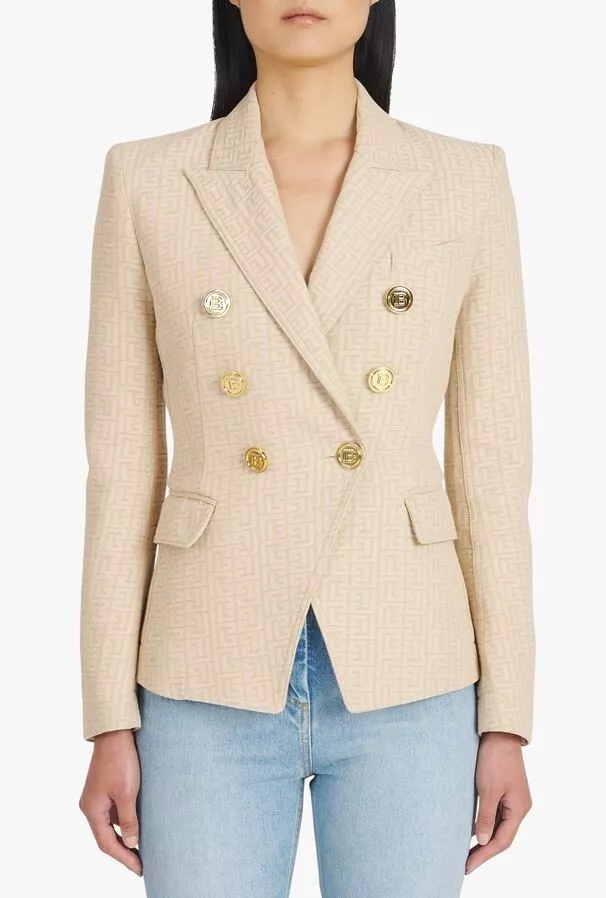Balmain coat sale womens