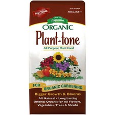 Espoma Organic Plant-tone Plant Food, 5-3-3 Fertilizer, 8 lbs. 1.87 per gallon